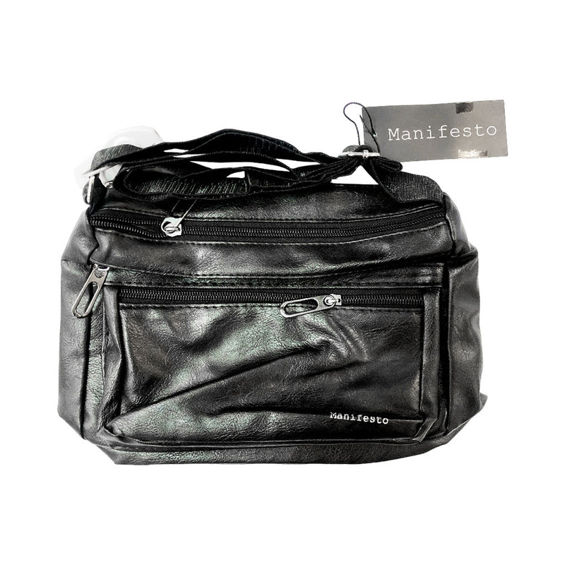 Manifesto Men’s Leather Sling Bag