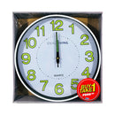 Ideal Living Wall Clock 12in