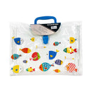 Bookworm Expanding Snap Envelope With Handle Printed