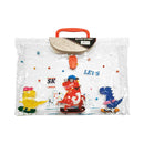 Bookworm Expanding Snap Envelope With Handle Printed