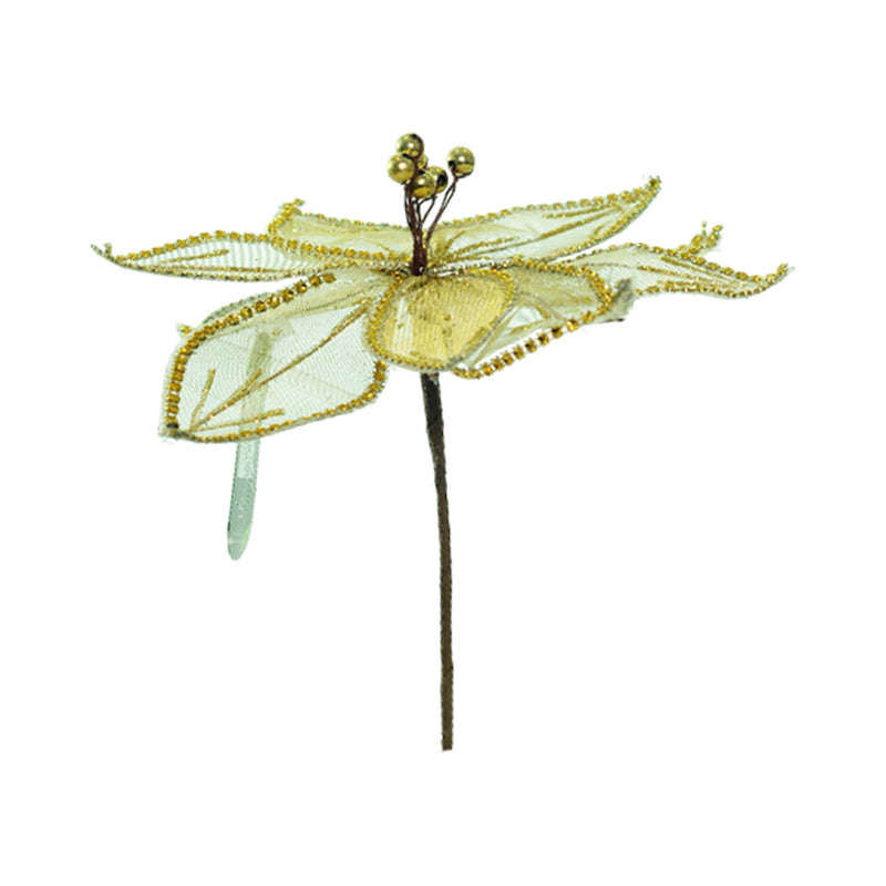 Ideal Living Christmas Poinsettia