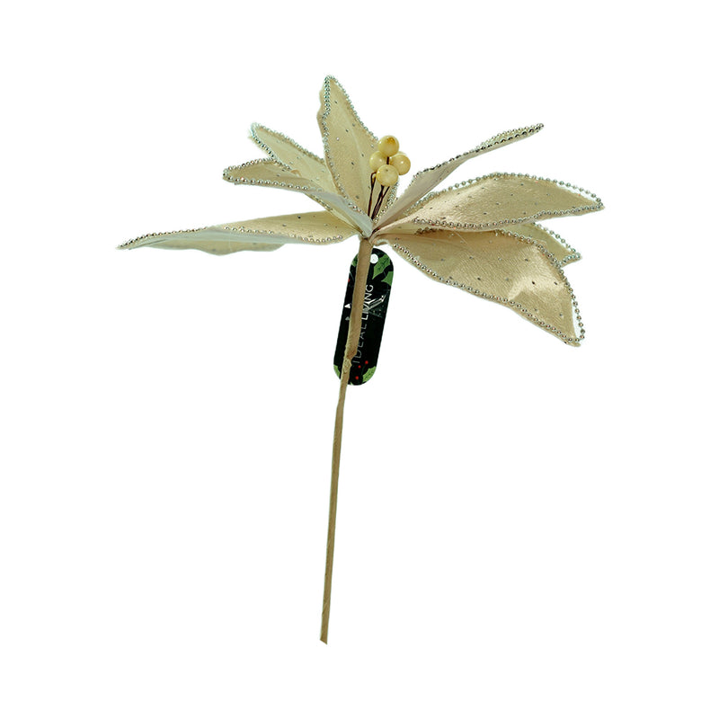 Ideal Living Christmas Poinsettia