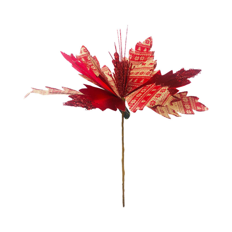 Ideal Living Christmas Poinsettia