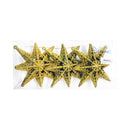 Ideal Living Glitter Star Christmas Ornaments 3's