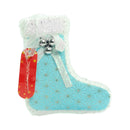 Ideal Living Christmas Santa Socks Ornament