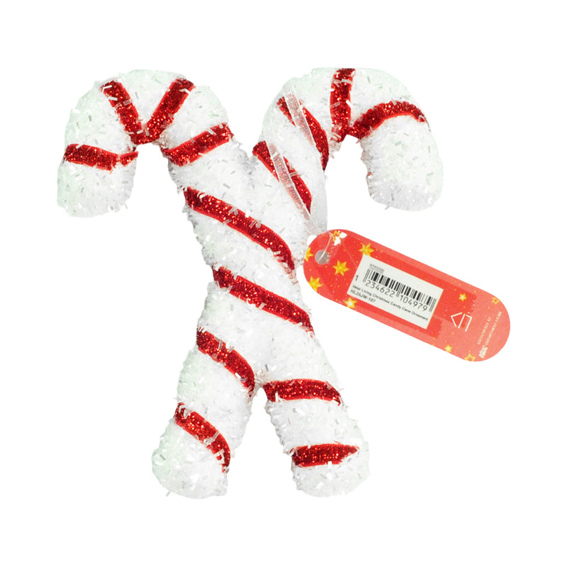 Ideal Living Christmas Candy Cane Ornament