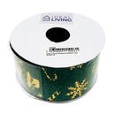 Ideal Living Christmas Ribbon 1.5in
