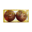 Ideal Living Christmas Balls 10cm 2in1