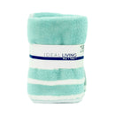 Ideal Living Stripe Fleece Face Towel Buy 2's