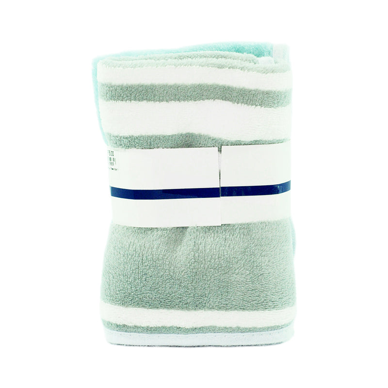 Ideal Living Stripe Fleece Face Towel Buy 2's