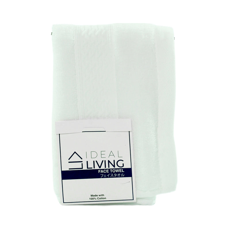 Ideal Living 100% Cotton Face Towel