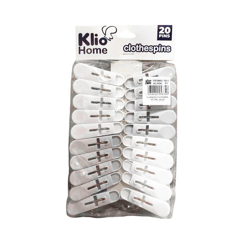 Klio Home Clothespin 20's