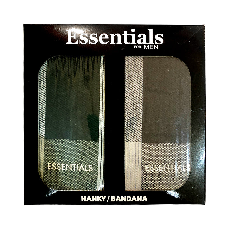 Essentials for Men Handkerchief Gift Set