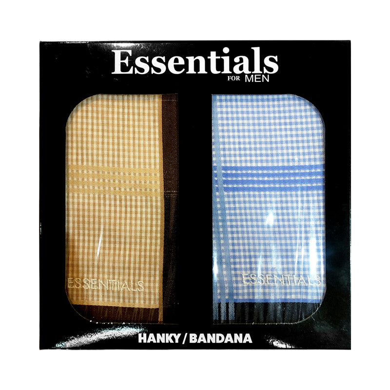 Essentials for Men Handkerchief Gift Set