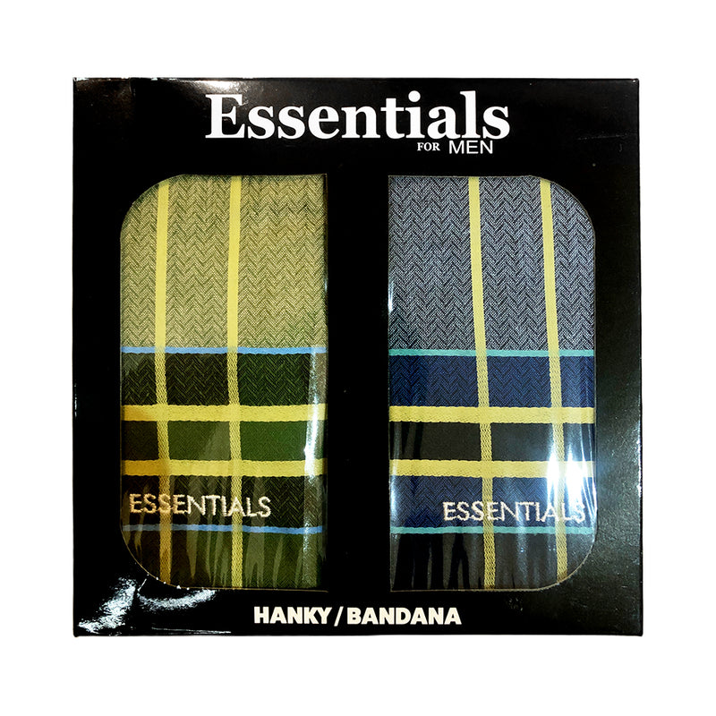 Essentials for Men Handkerchief Gift Set