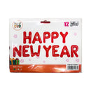 Happy New Year Foil Balloon Set