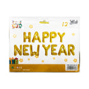 Happy New Year Foil Balloon Set