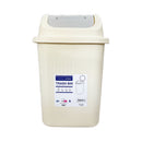 Ideal Living Trash Bin With Swing Cover 12L