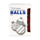 Ideal Living Christmas Balls 6cm 6's