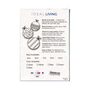 Ideal Living Christmas Balls 6cm 6's