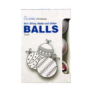 Ideal Living Christmas Balls 7cm 6's