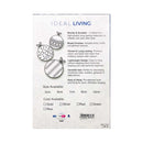 Ideal Living Christmas Balls 7cm 6's