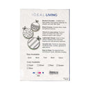 Ideal Living Christmas Balls 7cm 6's