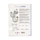 Ideal Living Christmas Balls 8cm x 6's