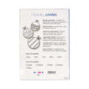Ideal Living Christmas Balls 8cm x 6's