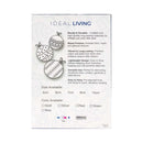 Ideal Living Christmas Balls 10cm 6's