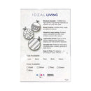Ideal Living Christmas Balls 10cm 6's