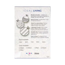 Ideal Living Christmas Balls 10cm 6's