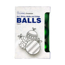 Ideal Living Christmas Balls 10cm 6's