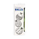 Ideal Living Christmas Balls Mint Green 3's