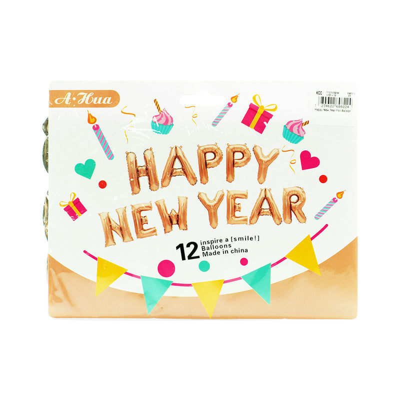 Happy New Year Foil Balloon