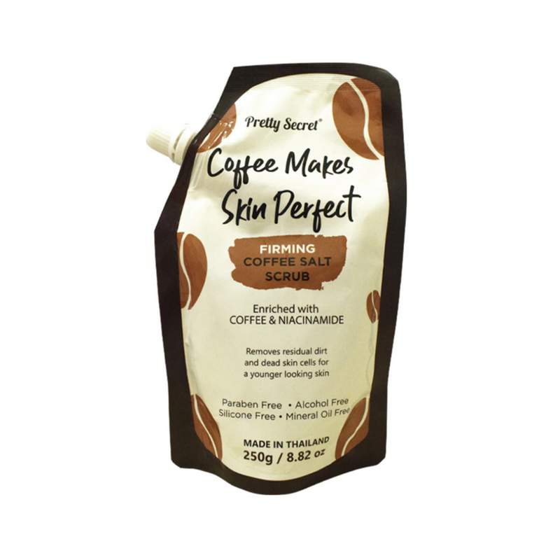 Pretty Secret Firming Coffee Salt Scrub 250g