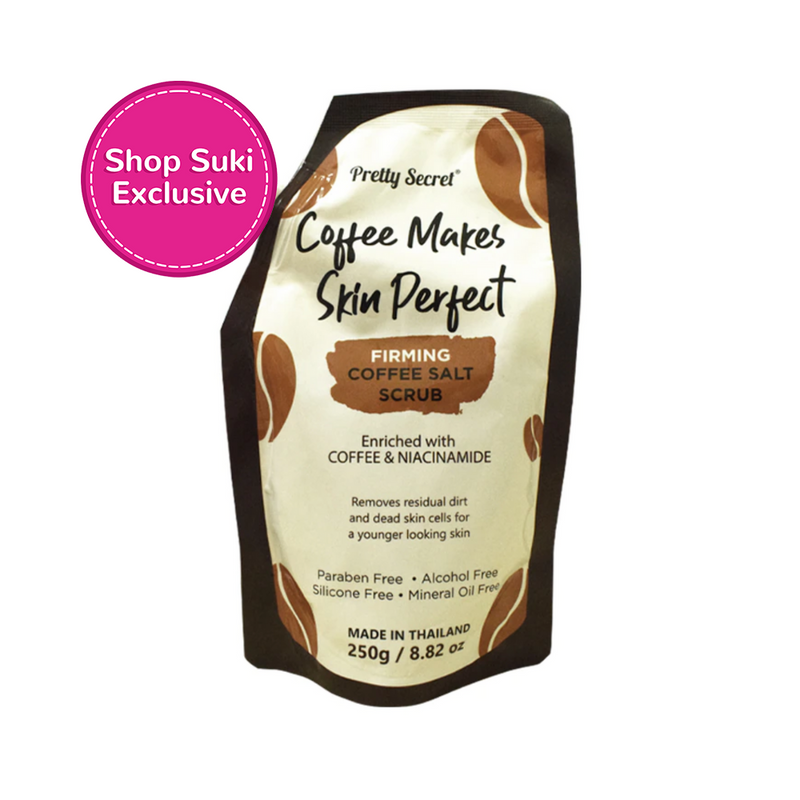 Pretty Secret Firming Coffee Salt Scrub 250g