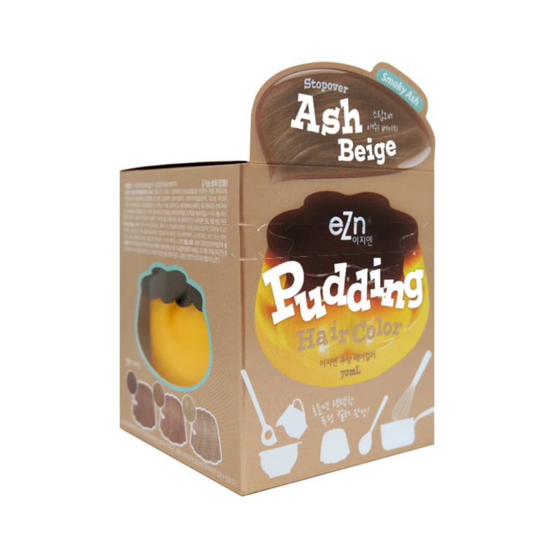Pudding Hair Color Stopover Ash Beige 70ml