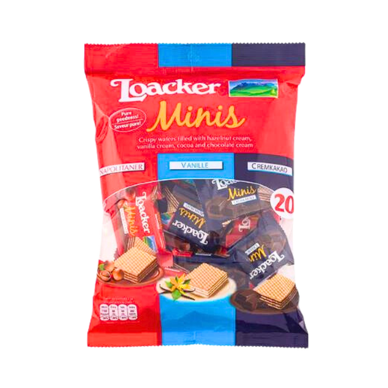 Loacker Minis Assorted Wafer 200g