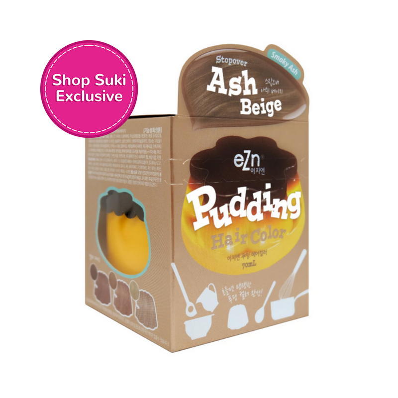 Pudding Hair Color Stopover Ash Beige 70ml