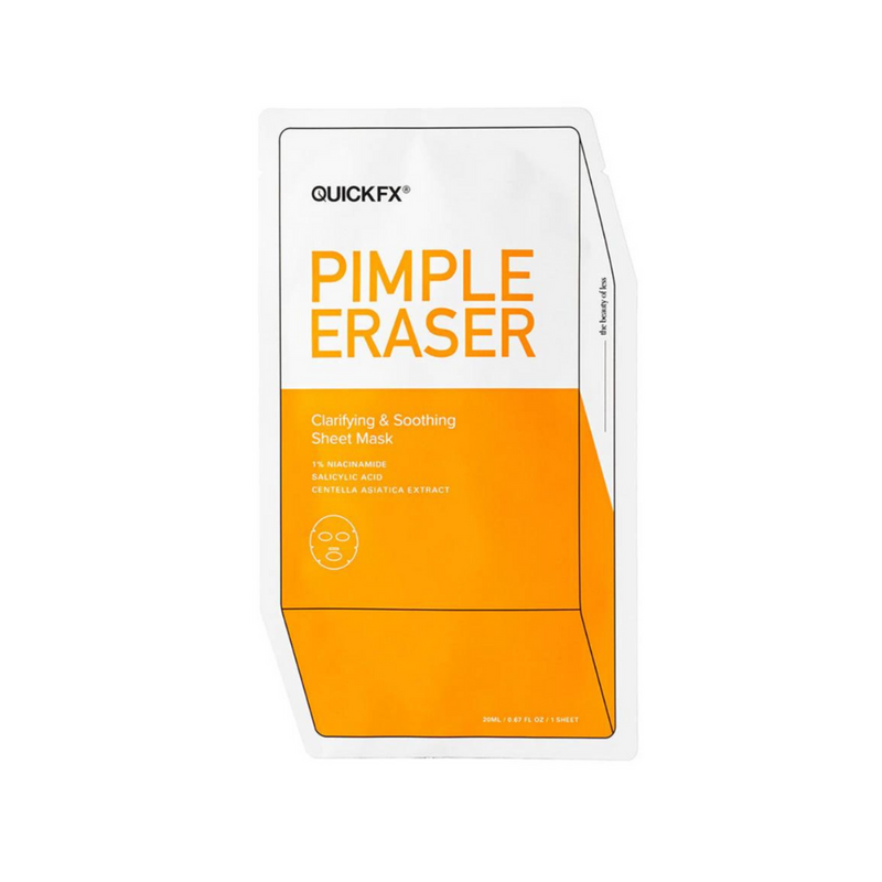 QuickFx Pimple Eraser Clarifying And Soothing Sheet Mask