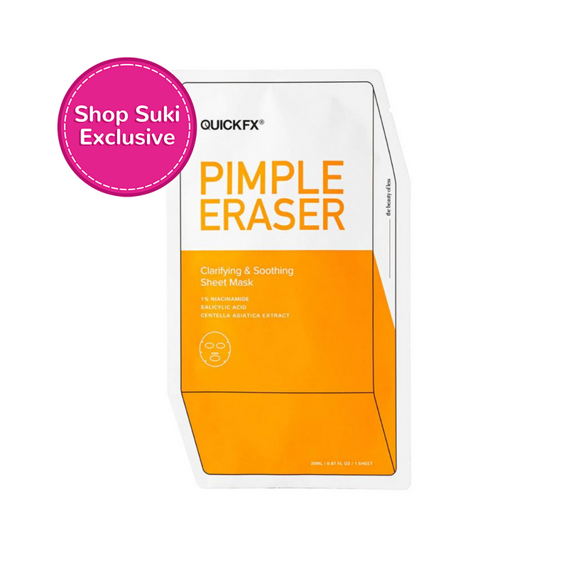 QuickFx Pimple Eraser Clarifying And Soothing Sheet Mask