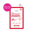 Luxe Organix 2in1 Acne Solution Mud Powder Overnight Pimple Treatment 9g