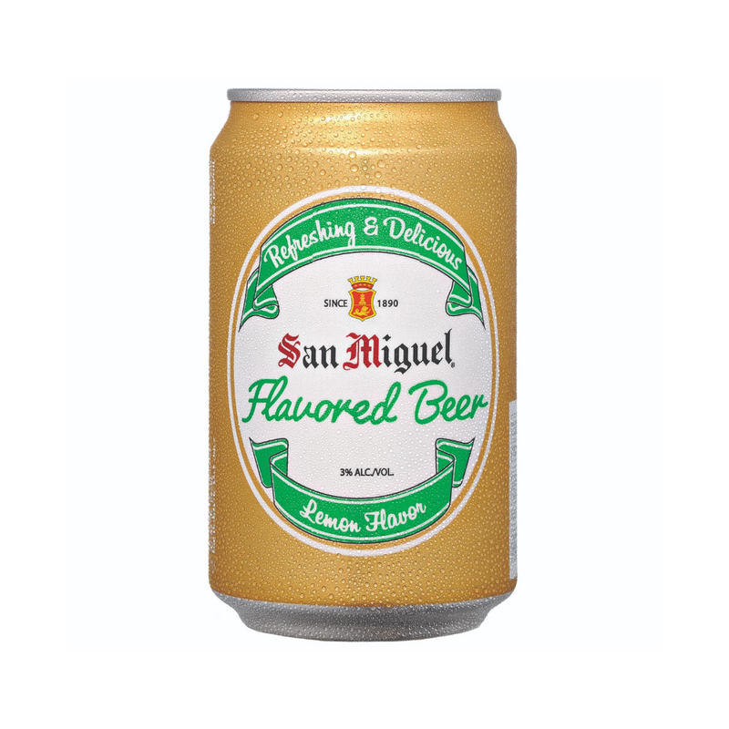 San Miguel Flavored Beer Lemon Can 330ml