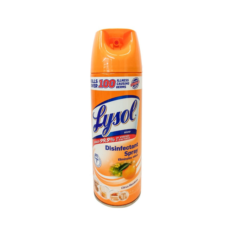 Lysol Liquid Disinfectant Spray Citrus Meadows 340g