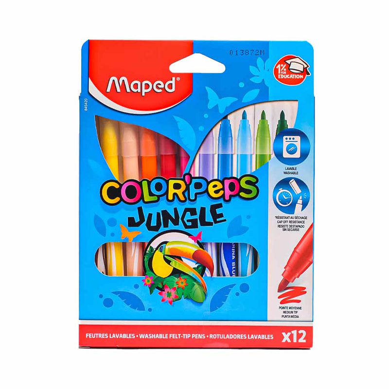 Maped Color Peps Colored Pen 12's