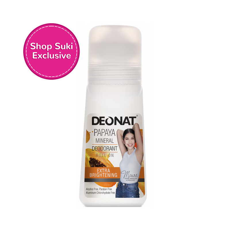 Deonat Deodorant Roll On Papaya Mineral 65ml