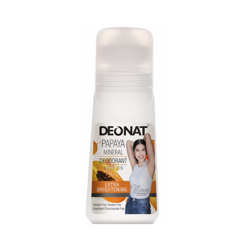 Deonat Deodorant Roll On Papaya Mineral 65ml