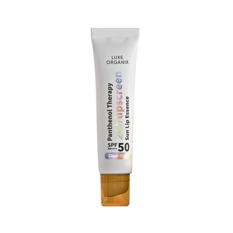 Luxe Organix SPF 90+ PA++++ Panthenol Therapy 24h Lip Serum Clear Glaze 10g