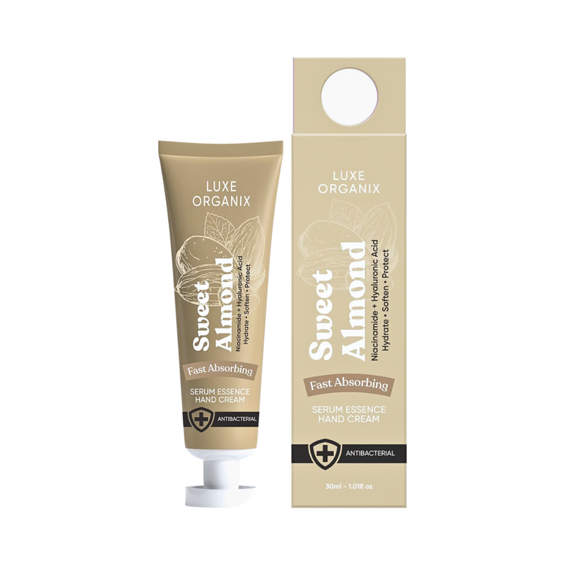 Luxe Organix Sweet Almond Serum Essence Hand Cream 30ml